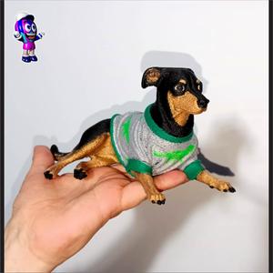 Replica Medium Pinscher Dog