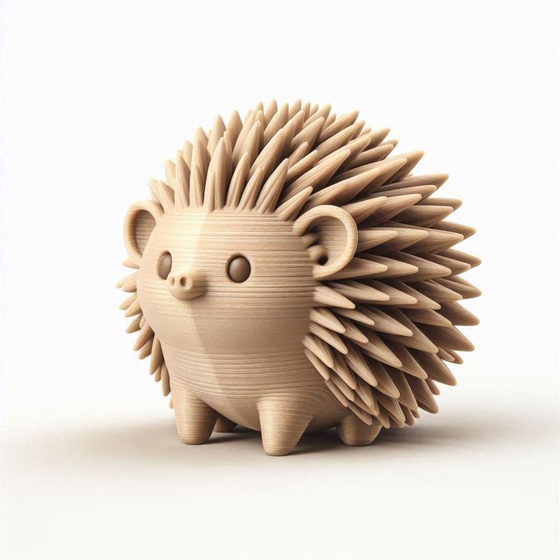 Animal Showpiece 3D Print – Decorative Sculpture Model