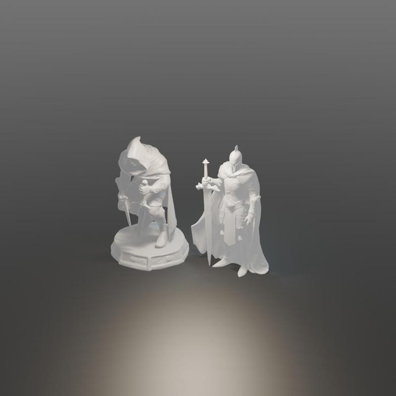 FREE Heroic Warrior & Shadow Rogue Asset Pack - Vertex Studios