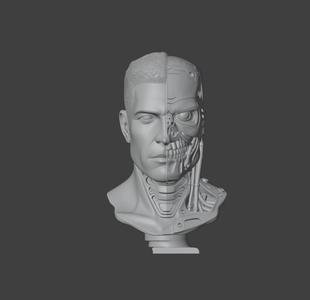 Terminator V1 Bust