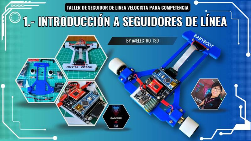 line follower , Velocista , design , materials , Code , Stl , diagrams , videotutorials , complete workshop