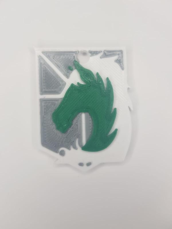 Key ring of shingeki no kyojin