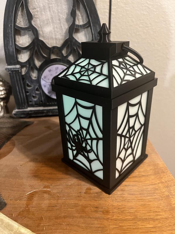 Spiderweb Lantern Deck Box (& Tea Light Version)
