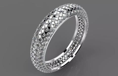 Ring diamond eternity