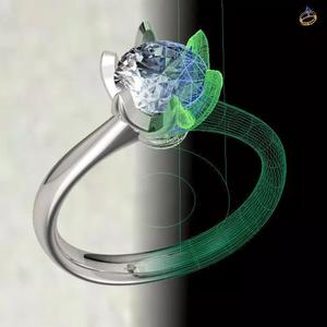 Jewelry CAD STL Ring-CC38