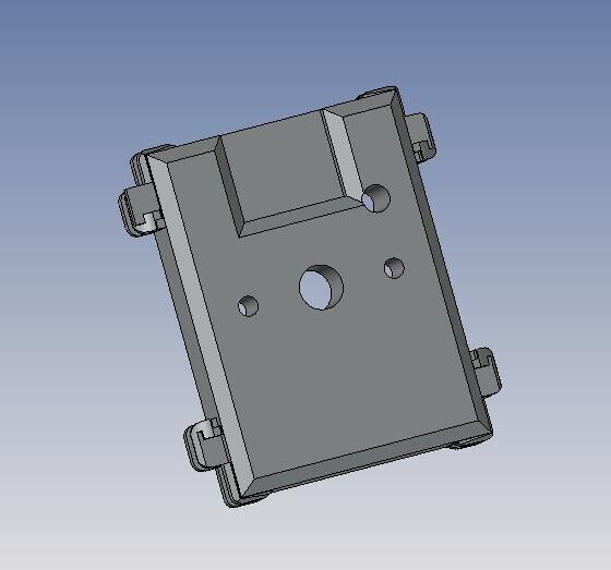 Adapter for standard motor on Bubendorff roller shutters