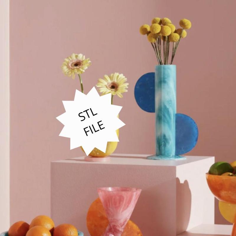 Design vase, high. 30 cm, decoration, vase