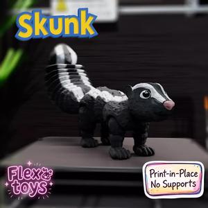 Flexi Skunk Cute Print-in-Place Forest Animal