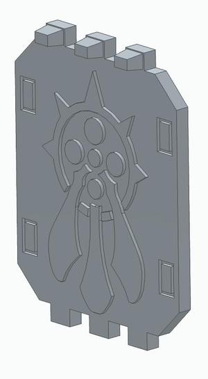 30k Dark Angels Land Raider Door - Order of Santales