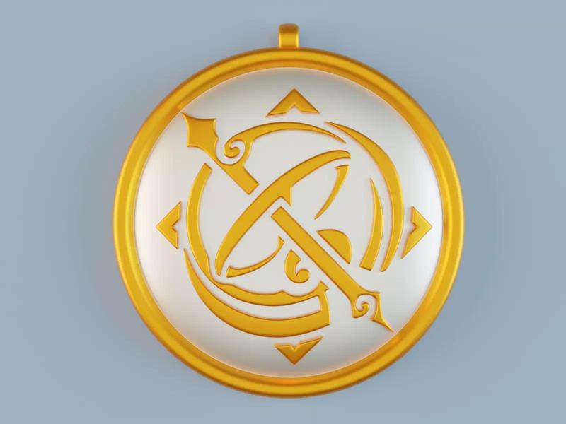 Genshin Impact Ningguang Emblem pendant