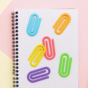 3D Paperclip, Minimal Paperclip, Office Decor, School Supply, Stationery Accessory, Organizer, Ready to Print, 3D STL File Digital Download