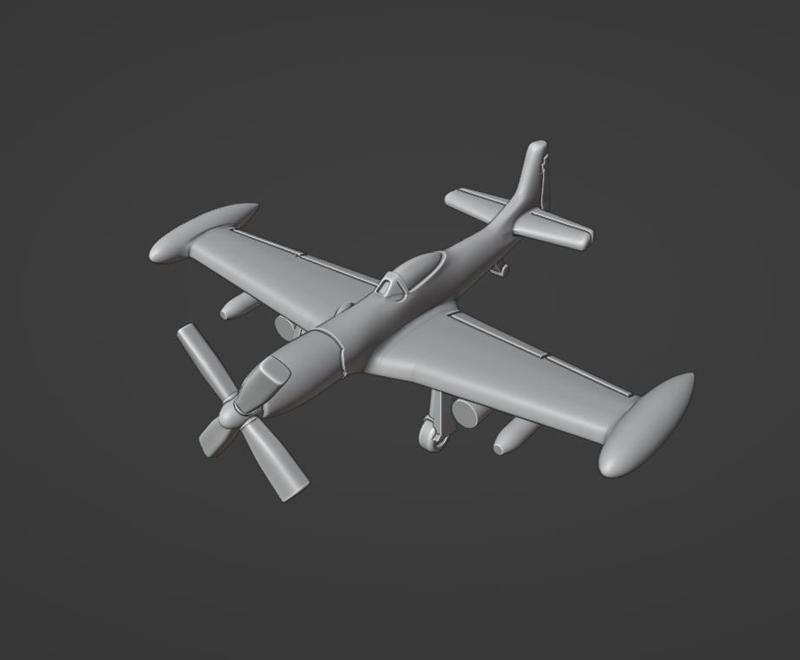 Cavalier Turbo Mustang III 1/200