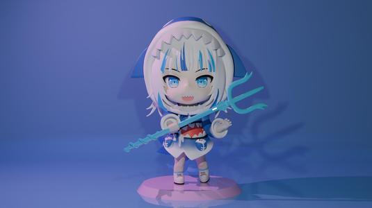 GAWR GURA CHIBI