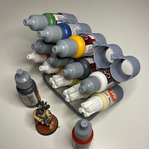 Modular Paint Holder - Paint Holder Rack For Dropper Bottles