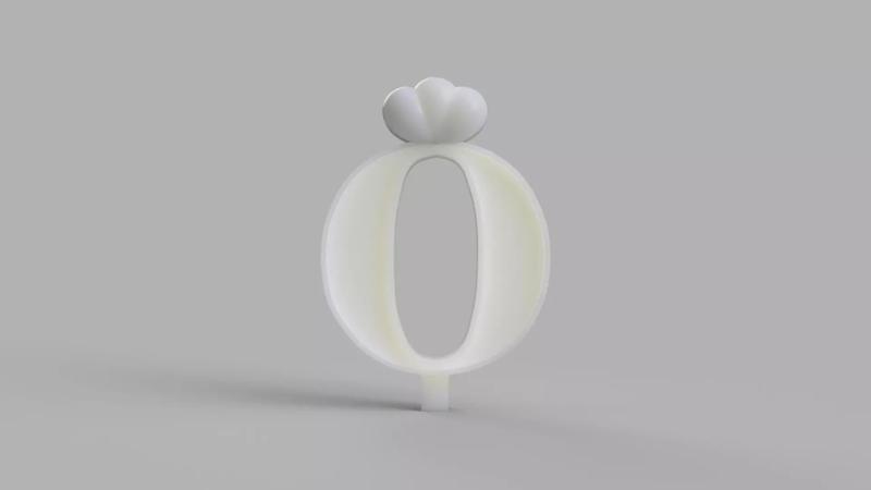 Birthday Candles Mould for Silicone Molding With Ballons