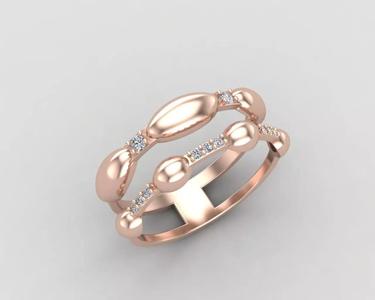 Minimal Eternity diamond ring 145-MW