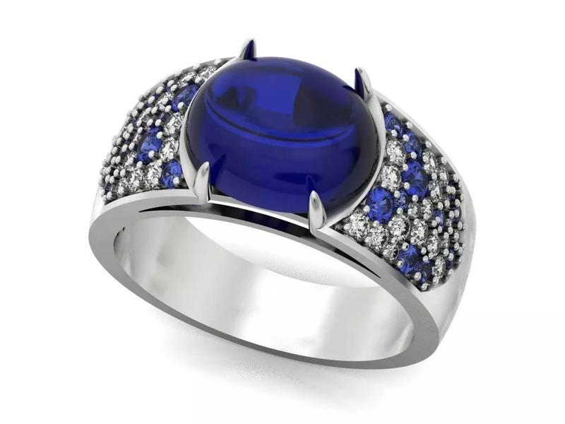 Mauboussin Sapphire  Ring 1298