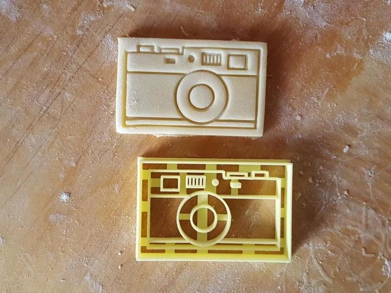 Vintage Photo Camera Cookie Cutter