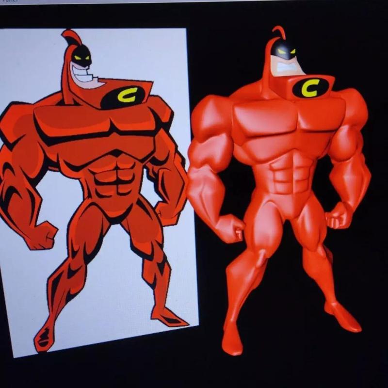 RED CHIN BARBILLA ROJA