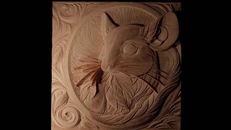 Jerboa CNC 3d Print High Relief Sand Casting