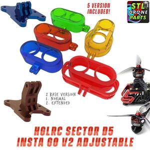 HGLRC Sector D5 Insta Go V2 Mount