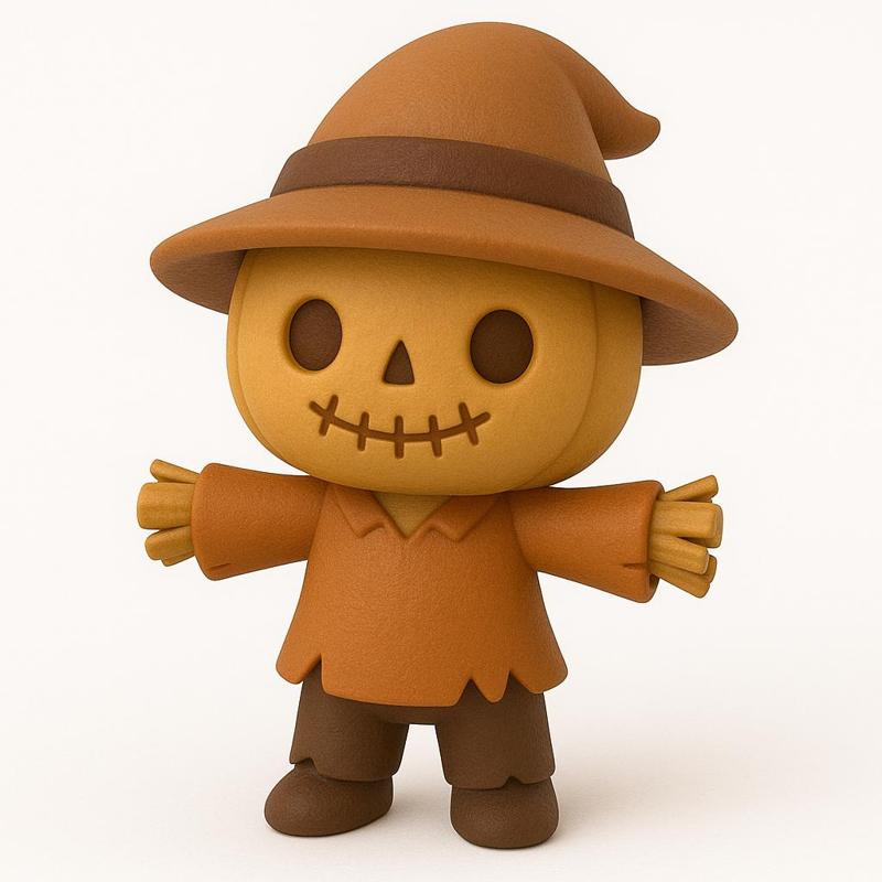 Halloween Scarecrow Figurine