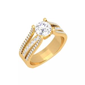 Gold Jewelry Print Model