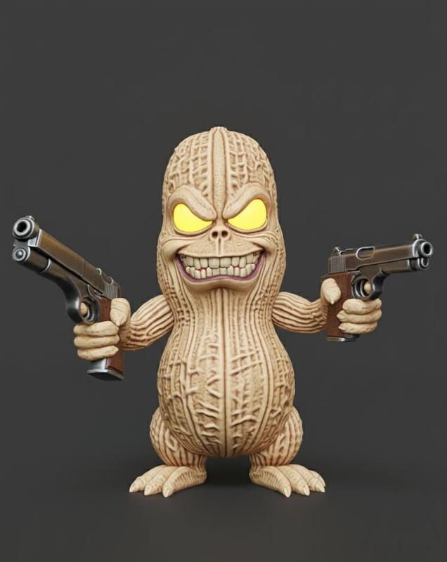GigaNut 3D model for 3D printing