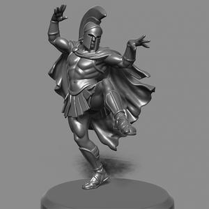 Dancing Spartan Warrior