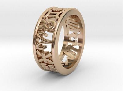 61size Constellation symbol ring