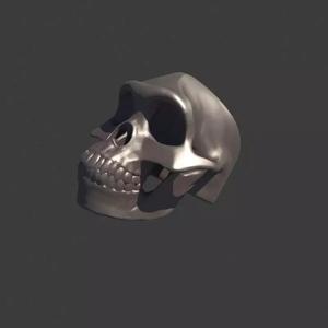 Australopithecus Lucy Skull Ring for 3D printing