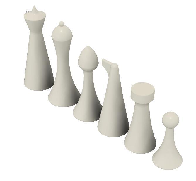 Minimalist Chess Set