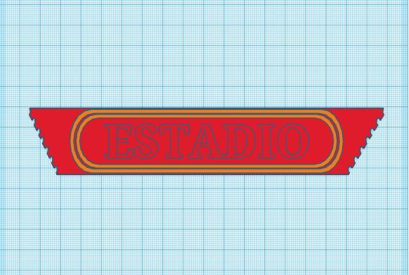 Metegol Stadium Side Plate