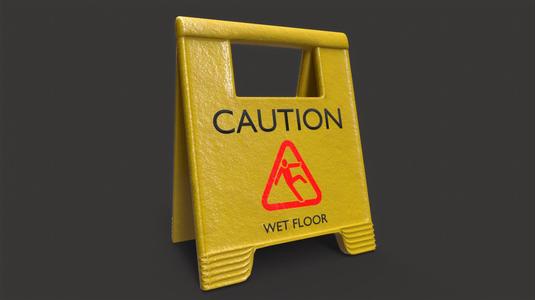 Wet Floor Signboard