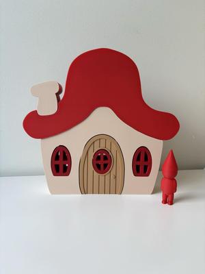 Big gnome house with gnome