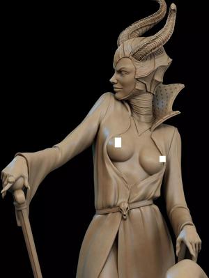 Maleficent NSFW 3D Print
