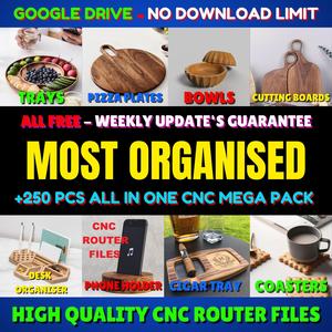CNC ROUTER FILES PACK MEGA BUNDLE