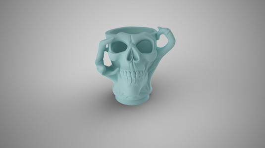 Skull Holder