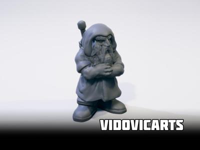 Dwarf Hooded Trader