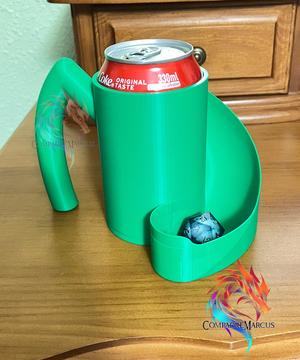 Canning jar with basic die tower / without stands / 3mf included
