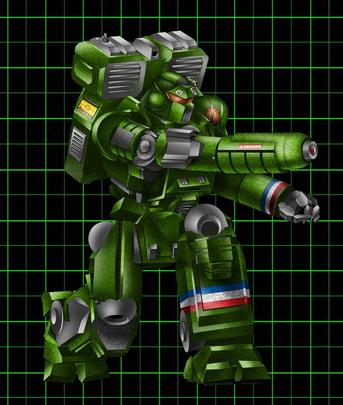 American Mecha Spheroid Battle Armor