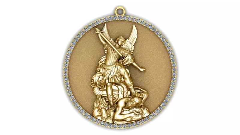St archangel Michael Pendant