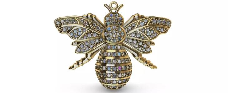 Bee pendant