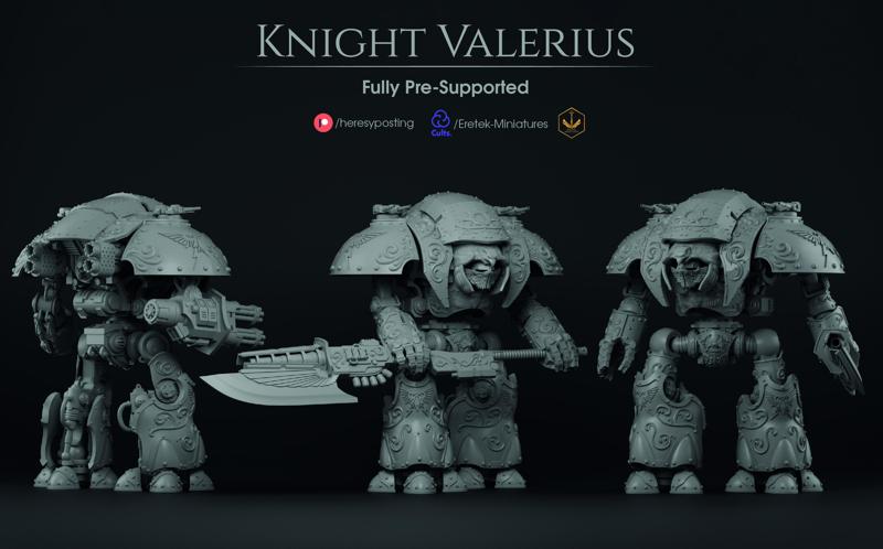 Knight Valerius - Guardian Knight Building Kit