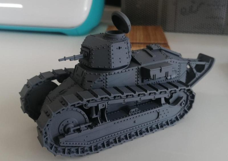 Light Tank Renault FT-17 (France, 1917-1945)