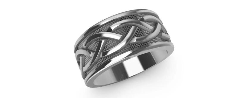 Celtic Braid Ring tranca Celta