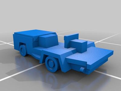 Aircraft Carrier Flight Deck Service  Vehicle