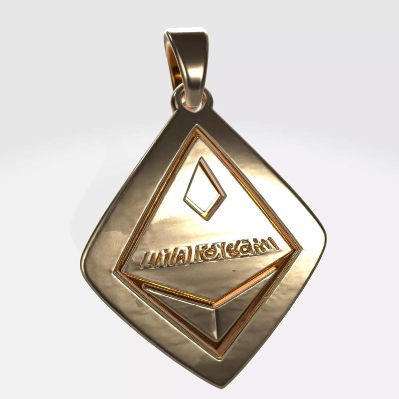 ETH Crypto Pendant Keychain 4