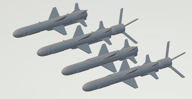 1/72 KH-35 (AS-20 KAYAK) ANTI-SHIP CRUISE MISSILE