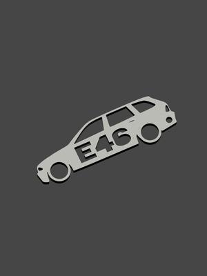 bmw e46 wagon combi keychain